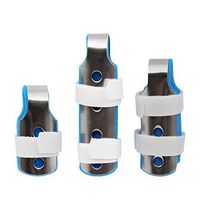 XHIVAR Finger Splint Support for Trigger Mallet Broken Arthritis Fingers Protector straightening immobilizer 3-Size Pack