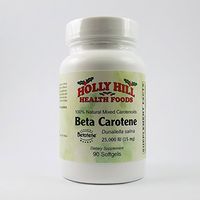 Holly Hill Health Foods, Beta Carotene, 90 Softgels