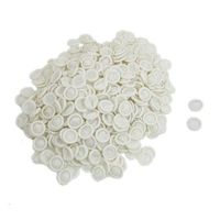 uxcell Protective Anti Static Latex Finger Cots White 300 Pcs