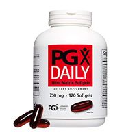 PGX by Natural Factors, Daily Ultra Matrix 750 mg, Helps Maintain Blood Sugar and Cholesterol Levels Already In the Normal Range, 120 softgels (40 servings)
