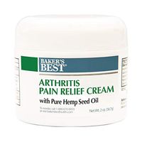 Baker’s Best Arthritis Pain Relief Cream with Hemp Seed Oil | Contains 100% Pure Natural Hemp Seed Oil