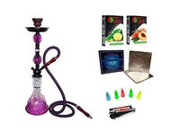26 Large 4 Hose Hookah Pipe PINK PATROL - Multi Hose Sheesha Narghile Shisha Smokers Lounge Set by Hookah4sale 4-Hose