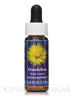 Flower Essence Services Dandelion Dropper Herbal Supplements, 0.25 Ounce