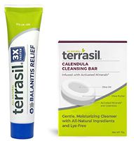 Balanitis Relief with Calendula Soap - Guaranteed Patented All Natural Gentle Skin Relief Ointment for Relief from Irritation Itch Redness Infection Inflammation Symptoms by Terrasil