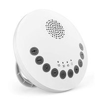JUHOT White Noise Sound Machine for Sleeping,Portable Sleep Sound Machine with 6 Soothing Sounds&3 Timer for Baby,Kid,Adult