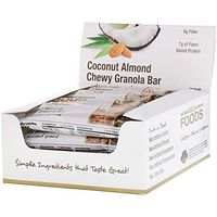 California Gold Nutrition Foods, Coconut Almond Chewy Granola Bars, 12 Bars, 1.4 oz (40 g) Each