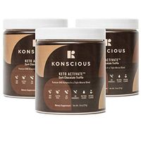 Konscious Keto Activate: Exogenous Ketones BHB Salts. Designed for The Ketogenic Diet to Support Weight Management, Energy, Focus & Ketosis (Dark Chocolate Truffle Flavor) (3-Pack)
