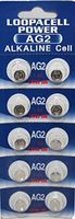 LOOPACELL 10 Pack AG2 LR726 396 397 D396 D397 GP397 V396 Alkaline Button Cell Battery