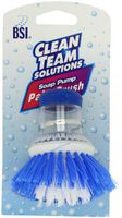 BSI Clean Team Solutions Soap Pump Palm Brush, 6-Count Box