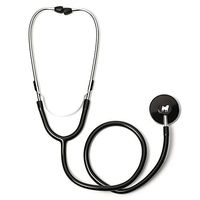 Pug Single Head Stethoscope (Black)