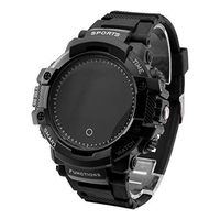 Meidexian888 Waterproof Sport Smart Watch Blood Pressure Heart Rate Monitor Watch,Color: Black