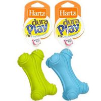 Hartz Duraplay Bacon Flavored Bone Dog Toy Medium (Assorted)
