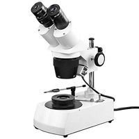 BoliOptics 20X-40X Jewelry Gem Stereo Microscope, Binocular, Halogen Light + Dark Field Condenser JM12060201