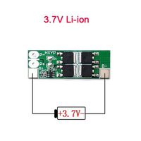 Batcus 1S 16A 3.7v li-ion 3.2v lifepo4 BMS 18650 BMS PCM Battery Protection Board BMS pcm for 1s Battery Cell Pack - (Color: 3.7V Green)