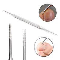 Renovatio Store - Specially Designed Ingrown Toe Nail Lifter and File Double Ended Sided Pedicure Onychomycosis Paronychia Podiatry Instrument