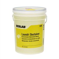 Ecolab 15982 Liquid Laundry Destainer, 5 GAL
