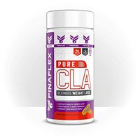 Pure CLA, 1000mg Softgels, Pure Conjugated Linoleic Acid, Promotes Weight Loss and Preserves Lean Muscle, Non-Stimulant Fat Burner (90 SOFTGEL)