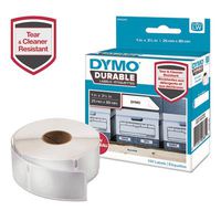 DYMO 1976200 LW Durable Shelving Labels, 1 x 3 1/2, 100/Roll
