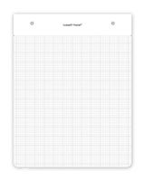 RUSSELL + HAZEL Drafters Tablet Notepad Refill, 100 Perforated Gridded Drafting Sheets, 6.375 in x 8.875 in