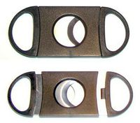 Standard Black Dual Blade Guillotine Cigar Cutter 25 Pack