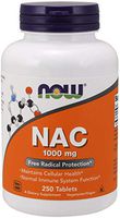 Now NAC 1000 mg, 250 Tablets, N-Acetyl-Cysteine