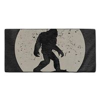 Bigfoot Sasquatch Full Moon Microfiber Cleaning Cloths | Best Towels For House-Hold Cleaning, Dusting, Scrubbing, Absorbing | size 11.8 X 27.5 Inches