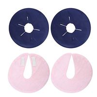 Breast Hot And Cold Compress Pads, 2Pcs Resuseable Chest Patch for Breastfeeding Care Bust Pain Massage Breasts Adults Female