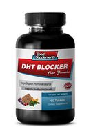 Hair Growth Saw Palmetto - DHT Blocker Hair Formula - Support Healthy Hair Growth - zinc Supplement for Men - 1 Bottle 60 Coated Tablets