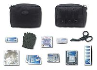 Emrgncy Medical Kit, 25 Components, Blk