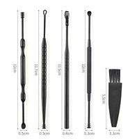 HAOWANG Ear Spoon Ear Cleaner Spring Ear Tool Set 5PCS
