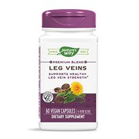 Nature's Way Leg Veins Support Blend; with Tru-OPCSTM; Vegetarian; 60 Vegetarian Capsules (Packaging May Vary)