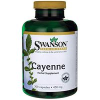 Swanson Cayenne 450 Milligrams 300 Capsules