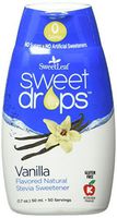 Sweetleaf Stevia Stevia Sweet Drop Vanilla