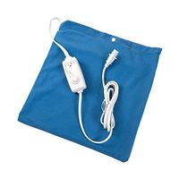 Electric Moist Heating Pad for Pain Relief, Muscle Aches, Arthritis and Sore Joints, Large 14.5 x 12 inches, Blue