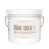 Midas Touch Metal Polishing Cream – 10lb, Cleaner & Polishing Rouge for Sterling Silver, Gold, Brass & Other Metals, 1pack, by Rolite