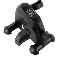 Portable Mini Cycle Bike Foot Pedal Exercise Machine Arm and Leg Recovery Peddler Exerciser Under Desk