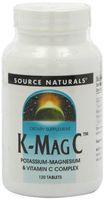 Source Naturals K-Mag C, 120 Tablets