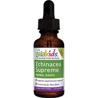 Gaia Herbs Kids Echinacea Supreme Herbal Drops Alcohol-Free 1 fl oz 30 ml