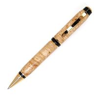 Cigar Twist Pen - 24kt Gold - Box Elder