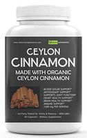 Organic Ceylon Cinnamon Capsules for Blood Sugar Support & More.*