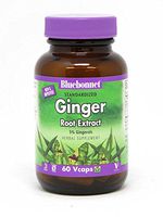 BlueBonnet Ginger Root Extract Supplement, 60 Count