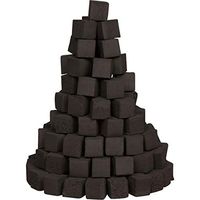 VooV Large Coconut Hookah Charcoal Coals Cube Shaped – 120 Pieces (2kg)