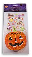 Halloween Themed Jack o Lantern Patterned Loot Treat Bags - 20 Pack