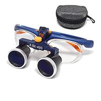 T-king FD-503G Two-Way Screw Thread Loupe Binocular Galileo Frame Loupe Magnifier Glasses Work Distance 420mm (3.5X)