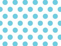 Pack Of 240, Turquoise Polka Dot Tissue Paper 20" X 30" Sheets For Packaging， Made In Usa， 100% Recycled