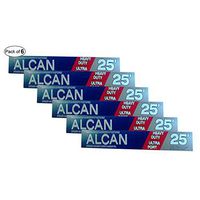 Alcan Aluminum Foil Ultra Fort (37.5 Sq.Ft.) (Pack of 6)