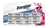 Energizer 123 Lithium Photo Batteries, 12-Pack