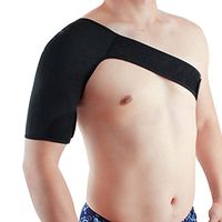 COYUE Shoulder Support Brace Compression For Ice Pack, Minimize Soreness, Soothe Pains, Support Rotator Cuff, Dislocated AC Joint