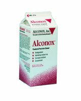 Alconox 1104 Powdered Precision Cleaner, 9.5pH, 1:100 Dilution Ratio, 4lbs Box