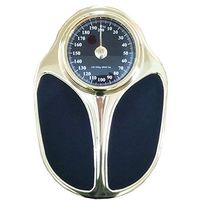 PLHMS Analog Bath Scale,Precision Bathroom Scale,Oversized Dial Scale, Large Dial, Clear Reading,Measuring Weight up to 200 KG/440LB, Black dial